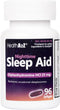 HealthA2Z Sleep Aid, Diphenhydramine HCl 25mg Softgels, Supports Deeper, Restful Sleeping, Non
