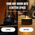 Set Set Go Candles Luxury Scented Candle for Men | Energy Flow Chill | Candles for Home | Aromatherapy | Non Toxic
