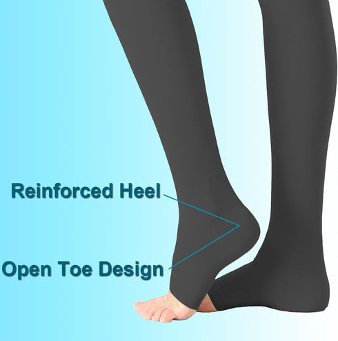 Men,20-30 mmHg Medical Compression Pantyhose For Women & Medical Grade Support Hose Tights For DVT,Pregnancy,Varicose