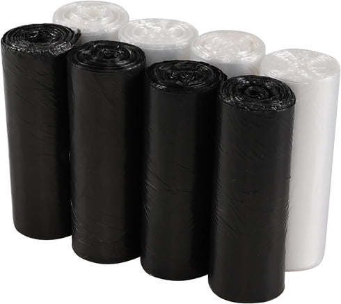 1.5 Gallon Small Trash Can Liners, 200 Counts Garbage Bags for Home Use