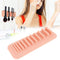 ZJchao Brush Drying Rack, Soft Silicone Wall Mounted Makeup Brush Holder Organizer for Home (Bare Pink)