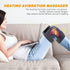 MOAJAZA Cordless Knee Massager - Heated Knee Brace Wrap for Relaxation, Heat and Vibration