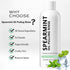 Hlonns 237ML/8 FL.OZ (1) Spearmint Oil Pulling Rinse, Cold-Pressed Coconut Oil for Whitening Teeth Mouthwash, Powerful