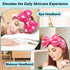 Shintop Sweet Super Soft Caroset Polka Dots Wash Cosmetic Headband Hairlace (Rose Polka Dots)