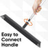 Silicone Broom Head, Rubber Broom for Pet Hair, Slim Hair Broom for Carpet and Floor Cleaning