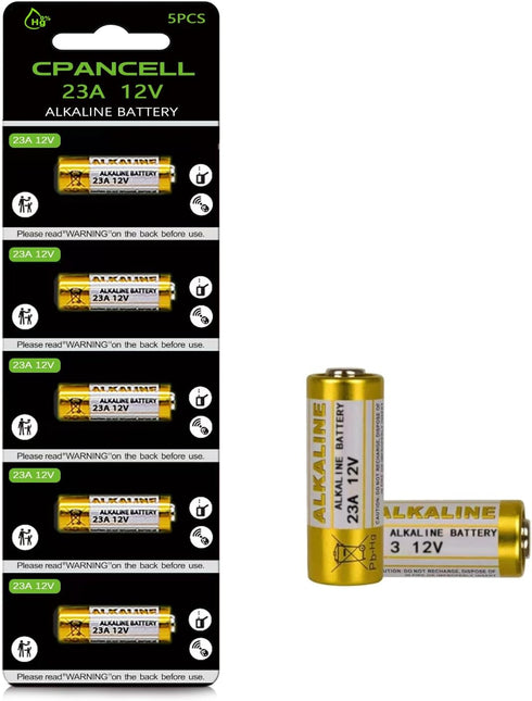 A23 23A 12V Alkaline Battery MN21/23 L1028f 5PCS