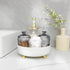 Anyoifax 360 Degree Rotating Makeup Perfume Organizer Tray, Spinning Cosmetics Storage for Bathroom Countertop