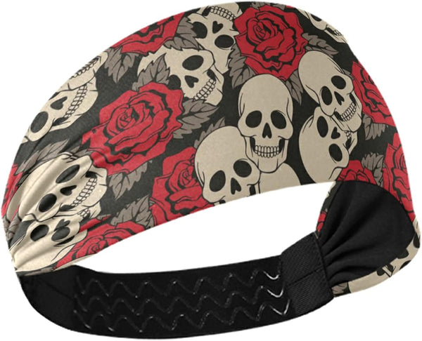 Sports Headbands for Women, Breathable Elastic Hair Bands, Quick Dry Head Bands