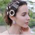 WHITEBRIDGE 8pcs Crystal Rhinestone Hair Pins, Four Kinds of Color for Women & Girls