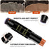 Wig Lace Dyeing Stick, Portable Natural Knots Healer with Brush, Hair Color Stick for Lace Wigs, Dark Brown (04)