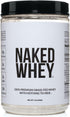 Naked Whey 1Lb - Grass Fed Whey Protein Powder, Undenatured, Gluten Free, 15 Servings
