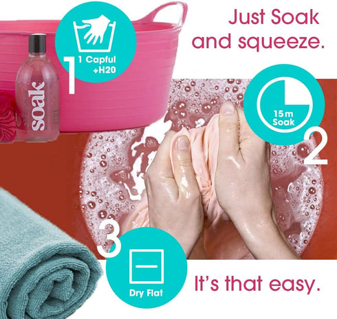 Soak Wash - Scentless Laundry Detergent, 12 oz