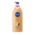 NIVEA Cocoa Butter Body Lotion for Dry Skin with Hyaluronic Acid, 72-Hour Moisturizer, 16.9 Fl Oz Pump Bottle