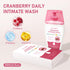 Gypsophila wash,Non-Irritating,6.76 Oz Cranberry Feminine Wash For Intimate Area Hygiene,pH Balance and Vitamin E