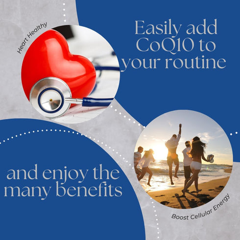 Research Labs Advanced Absorption 200mg CoQ10 with Black Pepper Extract - 180 Softgels for Heart Health Support, Energy
