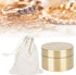 Dustproof Brass Pill Case, Mini Outdoor Waterproof Round Shape Container for Sports, Camping, Hiking - S