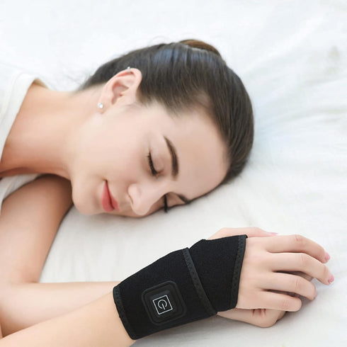 USB Heated Hand Wrist Brace Strap Support Brace Carpal Tunnel Wrist Brace Hand Support Wrist Support for Arthritis Tendinitis, Joint Pain Relief Sports Protecting Tendonitis Pain Relief Wrist Brace