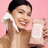 MCoBeauty Everyday Face Wipes 25 Pack, Double Sided for Smooth and Textured Side, Travel-Friendly with Vitamin C, Aloe Vera and Vitamin E, Vegan, Cruelty Free Cosmetics
