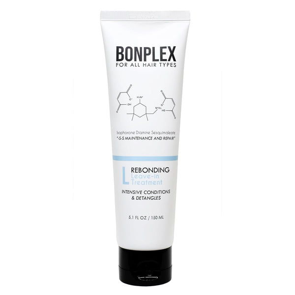 Rebonding Leave-in Treatment 5.1oz for All Hair Types | Smooths, Detangles, Strengthens, Protects, Repairs Damage
