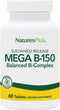 NaturesPlus Mega B150 Complex | 60 Vegetarian Tablets | Maximum Potency B Complex Vitamin Supplement