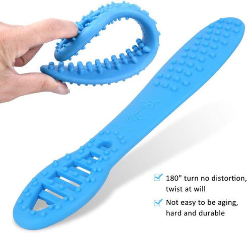 Hammer 2Pcs Set 35x6x2.5cm 428g Meridian Pat Massage Health Stick Lightweight Elastic Body Care Therapy Tool