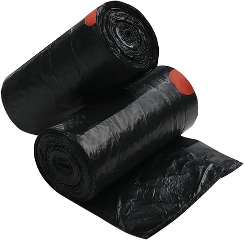 1.2 Gallon Small Drawstring Trash Bags, Black, 108 Counts