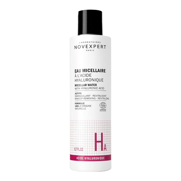 Micellar Water Makeup Remover, Anti Aging Facial Cleanser with Hyaluronic Acid, 6.7 Oz