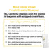 numbuzin No.2 Deep Clean Fresh Cream Cleanser, 4.05 fl oz, Rich Foam Face Wash with Natural Cleansing Ingredients