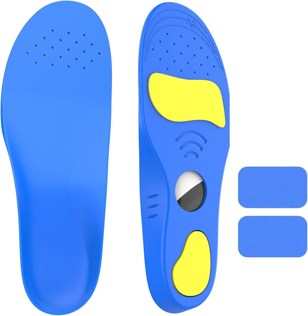 Tasege Insoles for airtag Kids, Kids air-tag Shoe Insert, Adults and Elderly, Tracker