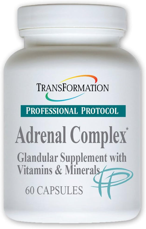 TRANSFORMATION THE GENESIS OF GOOD HEALTH Enzymes Adrenal Complex, 60 Capsules