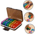 HOOWIFFY 7-Day Weekly Pill Organizer Medicine Case Multi-Grid Portable Small Organizer with Reminder for Travel