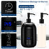 SUQAEEI Massage Oil Heater Warmer,with / Switchable Display, Two Oil Dispenser BottleConstant Temperature,Body Salon