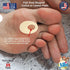 YJ9-7066, 1/8" (25 Pack) Dr. Jill's Foot Pads, Latex Free, Oval Callus Pad Felt Lesion Pad