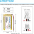 JLJLUP 4pcs 3.7V 3000mAh 1S 1C JST1.25mm ESP32 Lithium Polymer Rechargeable Battery LiPo Battery with Connector