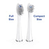 SFRB-2EW, 2 Count Waterpik Compact Replacement Brush Heads for Sonic-Fusion Flossing Toothbrush White