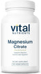 Vital Nutrients Magnesium Citrate 150mg | Vegan Supplement for Relaxation & Health | 100 Capsules