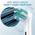 Electric Toothbrush Replacement Heads, Plaque Blast Pack of 8 - Superior Twisted Bristle Refills for Family Oral Health
