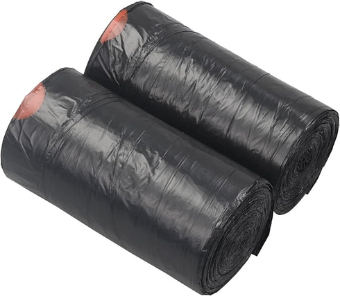 Small Garbage Bags 3 Gallon, Black Drawstring Trash Bags