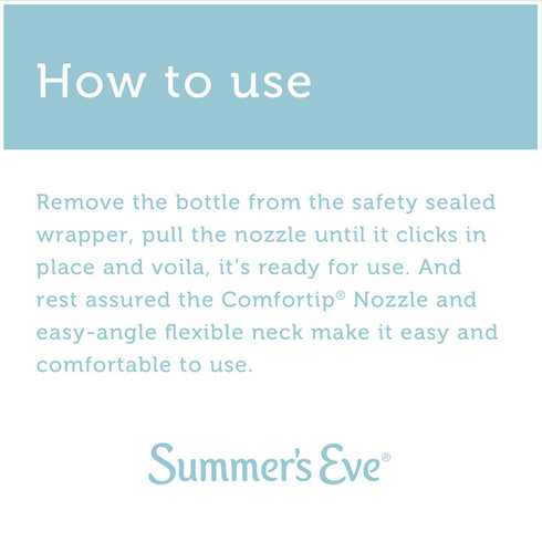 Summer's 1 4.5 oz Eve Douche, Extra Cleansing Vinegar & Water, Unit