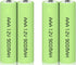 10 Packs 1.2V AAA 900mAh Ni-MH Rechargeable Batteries for Solar Lights (AAA Size)