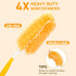 360° Duster Refills Kit for Swiffer Duster, 25 Pack & 1 Handle, Multi-Surface Dusters with 4X Microfibers