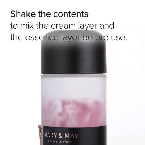 Vegan Blackberry Complex Cream Essence, 140ml - Mary&May, Hydrating, Soothing, Anti-Aging, Korean Skincare