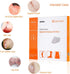 Silver Calcium Alginate Wound Dressing Pad, 4’’x5’’ High Absorbency Non-Stick Gauze for Pressure Ulcers, 5 Packs