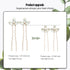 Wedding Hair Pins for Bride - 5PCS Silver with Rhinestone Hair Accessories