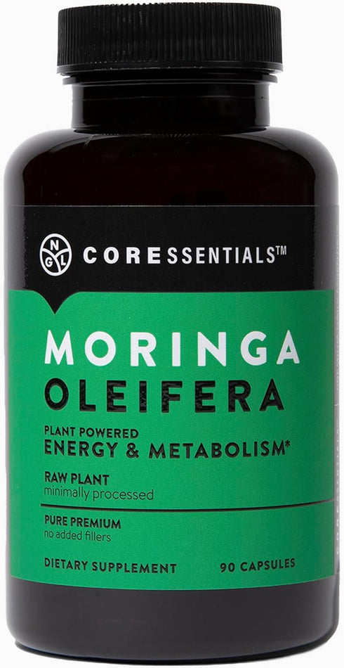 Moringa Capsules 1300mg by Nutrition Greenlife - Pure Raw Moringa Oleifera Superfood Dietary Supplement, 90 Capsules