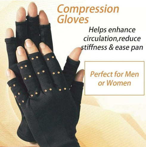 Copper Care Copper Infused Compression Gloves, Large, XLarge, XXLarge (One Pair)