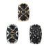 LOVEF 3Pcs Comb Hair Clips for Women and Girls, Stylish and Fashionable Accessories for Easy Hair Dos