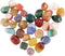 Swpeet 1 Pound Marine Multicolor Agate Bulk Stone, Large Crushed Gemstone Chips 0.75-1" for Jewelry Making