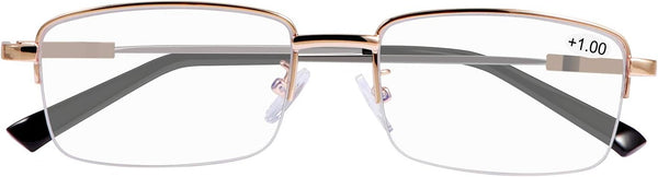 Progressive Multifocus Computer Reading Glasses, Blue Light Blocking Readers for Eye Protection