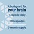 Life Extension Lithium 1000 mcg - 100 Count - Supports Brain Health, Memory & Cognition - Gluten-Free, Non-GMO